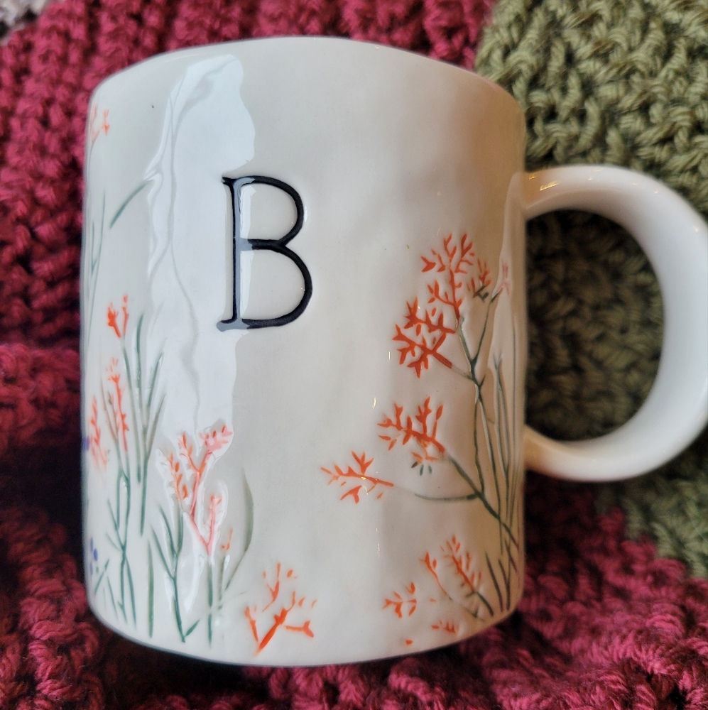 Anthropologie monogram mug